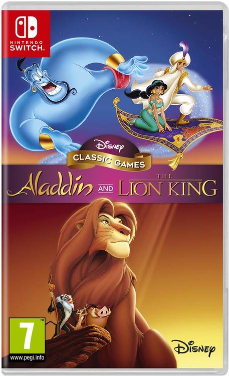 DISNEYS THE LION KING AND ALADDIN (used) - Nintendo Switch GAMES