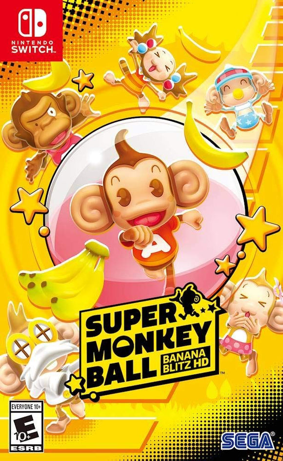 SUPER MONKEY BALL BANANA BLITZ HD - Nintendo Switch GAMES