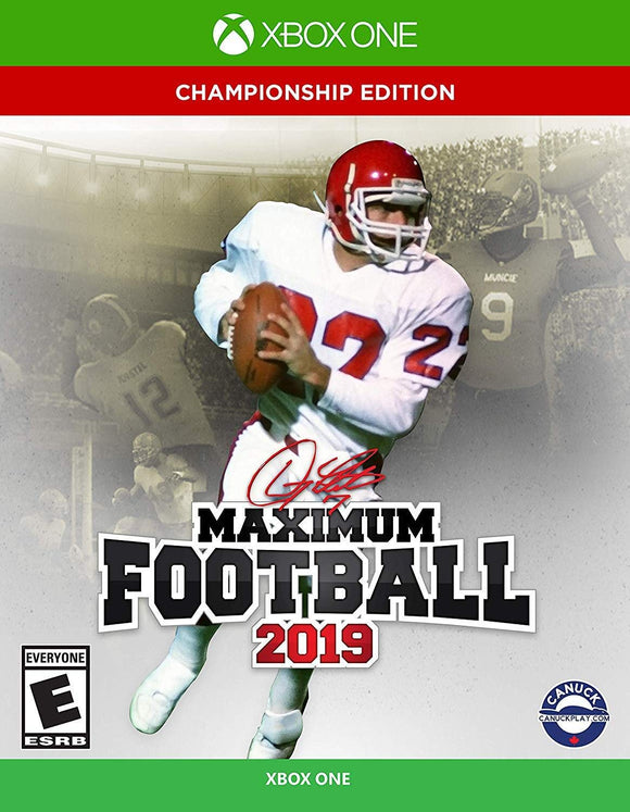 MAXIMUM FOOTBALL 2019 (new) - Xbox One GAMES