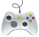 OFFICIAL WIRED CONTROLLER - WHITE - Xbox 360 ACCESSORIES