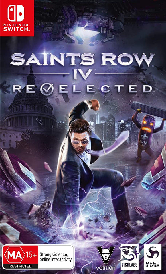 SAINTS ROW IV REELECTED (used) - Nintendo Switch GAMES