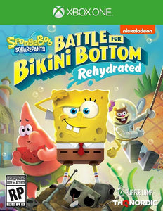 SPONGEBOB SQUAREPANTS BATTLE FRO BIKINI BOTTOM REHYDRATED (used) - Xbox One GAMES