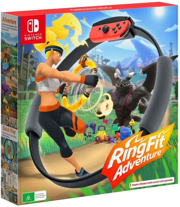 RINGFIT ADVENTURE (used) - Nintendo Switch GAMES