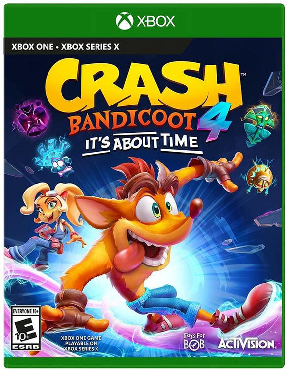 CRASH BANDICOOT 4 ITS ABOUT TIME (used) - Xbox One GAMES
