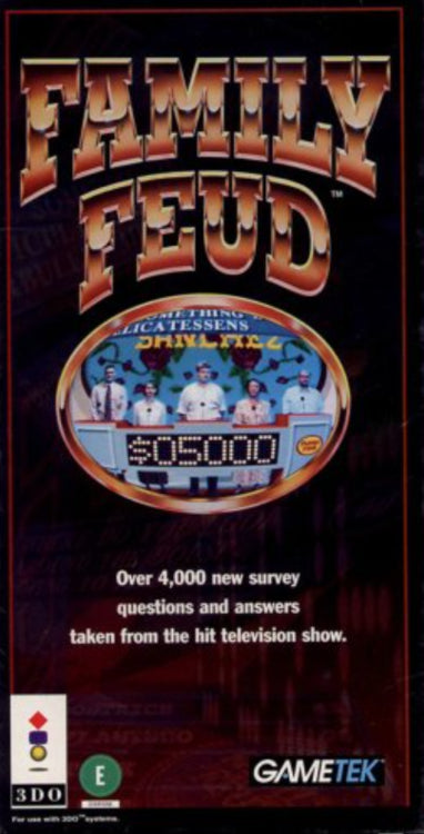 FAMILY FEUD - Retro 3DO