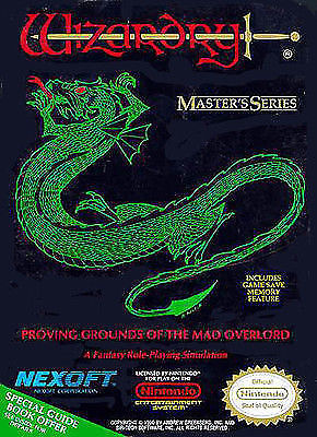 WIZARDRY PROVING GROUNDS OF THE MAD OVERLORD (used) - Retro NINTENDO