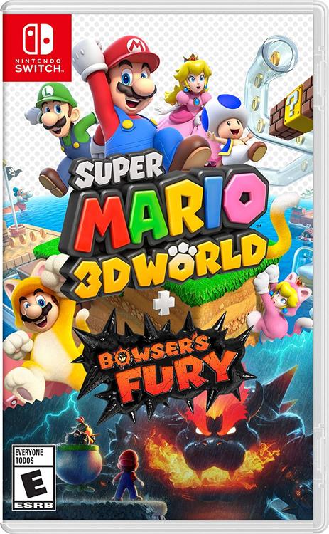 SUPER MARIO 3D WORLD + BOWSER'S FURY - Nintendo Switch GAMES