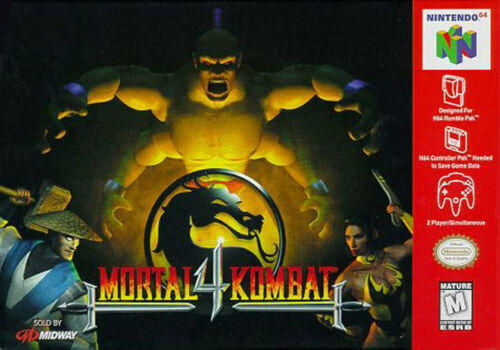 MORTAL KOMBAT 4 N64 CIB (used) - NINTENDO 64 GAMES