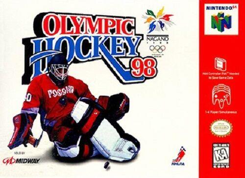 OLYMPIC HOCKEY 98 64 CIB (used) - NINTENDO 64 GAMES