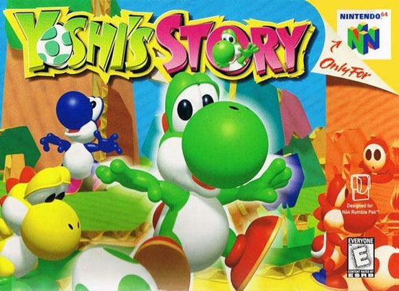 YOSHIS STORY 64 CIB (used) - NINTENDO 64 GAMES