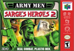 ARMY MEN SARGES HEROES 2 (used) - NINTENDO 64 GAMES