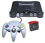 NINTENDO 64 BLACK WITH EXPANSION PAK (used) - Retro NINTENDO 64