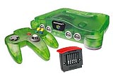 NINTENDO 64 FUNTASTIC JUNGLE EDITION WITH EXPANSION PAK (used) - Retro NINTENDO 64