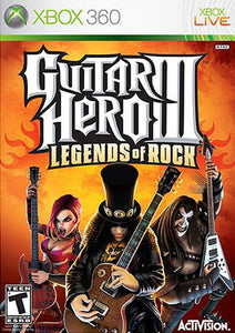 GUITAR HERO 3 LEGENDS OF ROCK (GAME ONLY) (used) - Xbox 360 GAMES