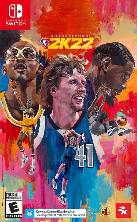 NBA 2K22 75TH ANNIVERSARY - Nintendo Switch GAMES