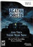 AGATHA CHRISTIE AND THEN THERE WERE NONE - Wii GAMES