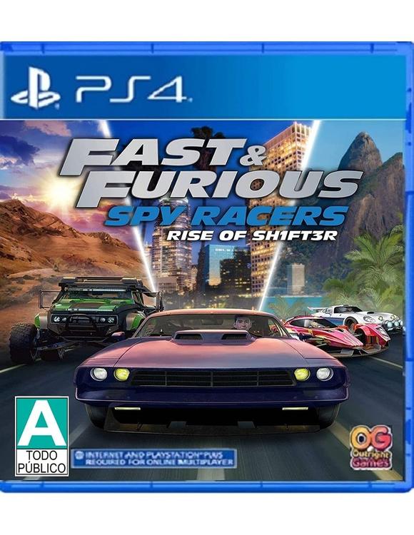 FAST & FURIOUS: SPY RACERS RISE OF SH1FT3R - PlayStation 4 GAMES