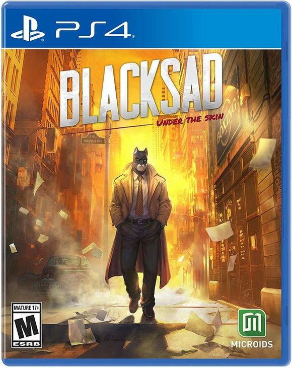 BLACKSAD UNDER THE SKIN (used) - PlayStation 4 GAMES