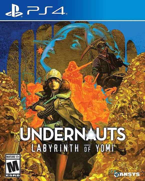 UNDERNAUTS:LABYRINTH OF YOMI (used) - PlayStation 4 GAMES
