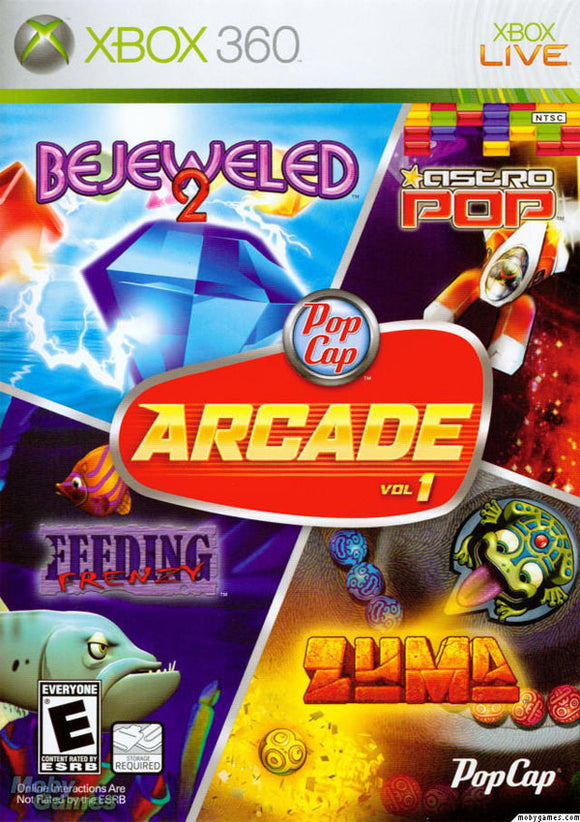 POPCAP ARCADE HITS VOLUME 1 - Xbox 360 GAMES