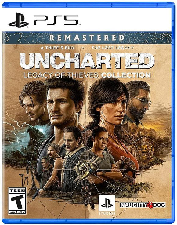 UNCHARTED REMASTERED - PlayStation 5 GAMES