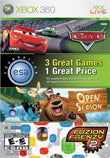 ESA GAME BUNDLE (CARS/OPEN SEASON/FUZION FRENZY 2) - Xbox 360 GAMES