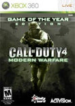 CALL OF DUTY 4 MODERN WARFARE GOTY (used) - Xbox 360 GAMES