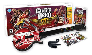 GUITAR HERO AEROSMITH BUNDLE (used) - Wii GAMES