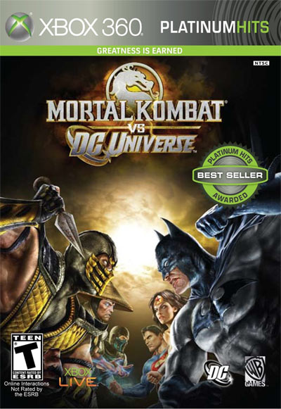 MORTAL KOMBAT VS DC UNIVERSE - Xbox 360 GAMES