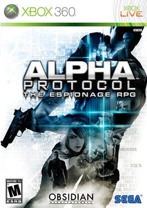 ALPHA PROTOCOL (new) - Xbox 360 GAMES