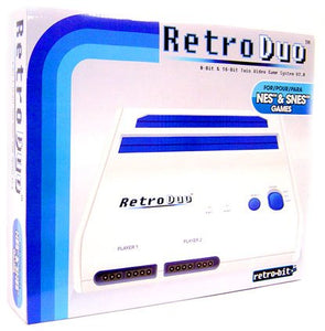 RETRODUO NES/SNES - BLUE WHITE (used) - Miscellaneous System