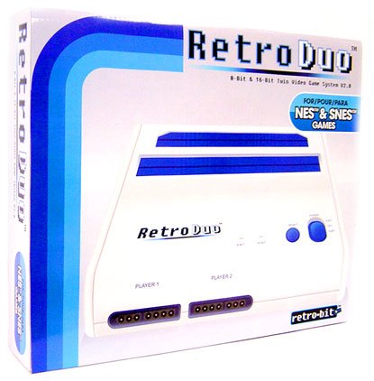 RETRODUO NES/SNES - BLUE WHITE - Miscellaneous System