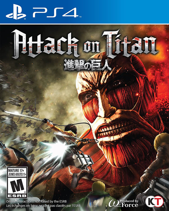 ATTACK ON TITAN - PlayStation 4 GAMES