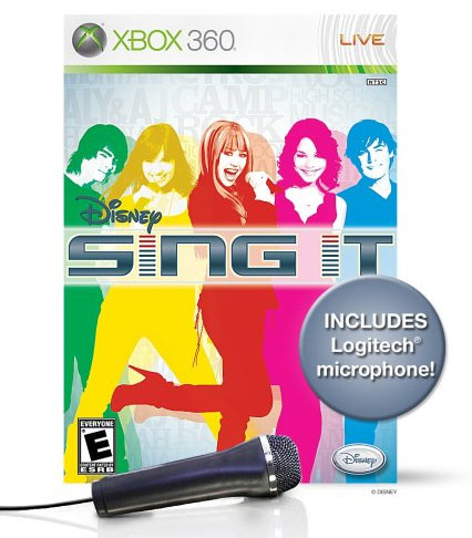 DISNEY SING IT BUNDLE - Xbox 360 GAMES