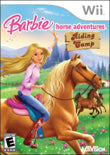 BARBIE HORSE ADVENTURE RIDING CAMP - Wii GAMES