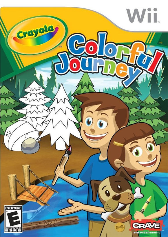 CRAYOLA ADVENTURES COLORFUL WORLD - Wii GAMES