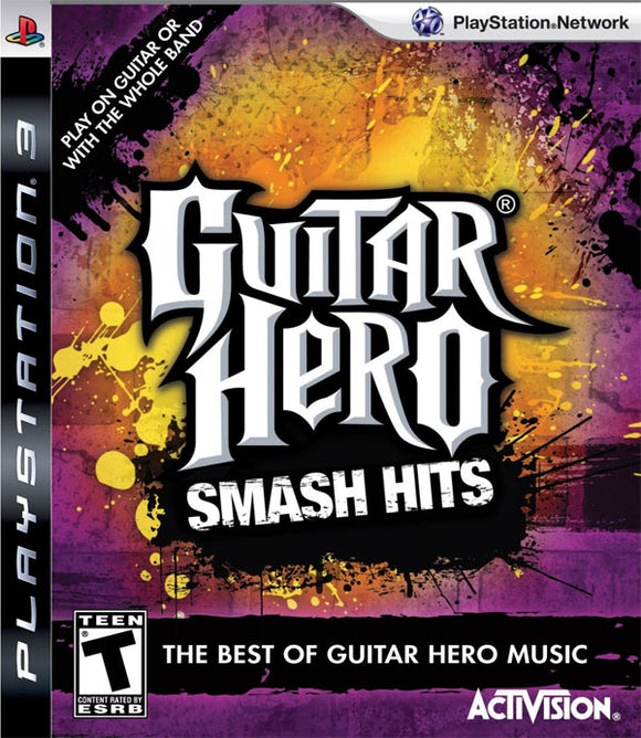 GUITAR HERO SMASH HITS - PlayStation 3 GAMES