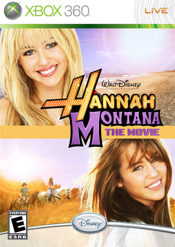 HANNAH MONTANA THE MOVIE - Xbox 360 GAMES