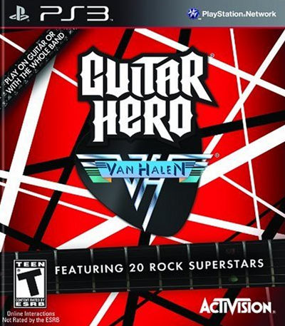 GUITAR HERO VAN HALEN - PlayStation 3 GAMES
