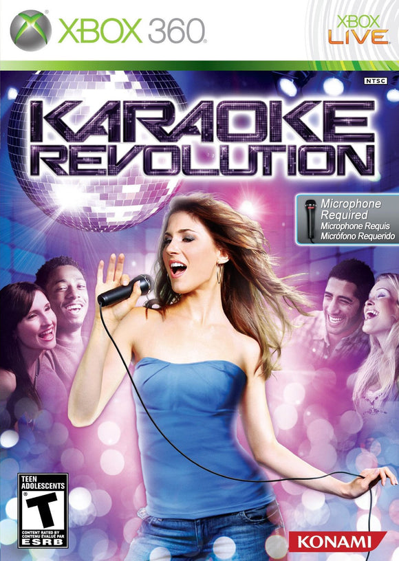 KARAOKE REVOLUTION - Xbox 360 GAMES