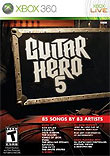 GUITAR HERO 5 (GAME ONLY) (used) - Xbox 360 GAMES