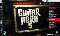 GUITAR HERO WORLD TOUR GUITAR BUNDLE - PlayStation 3 GAMES