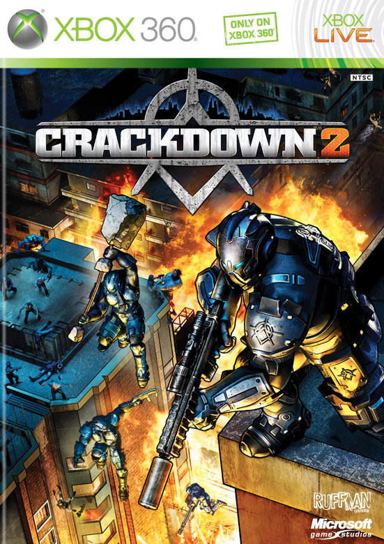 CRACKDOWN 2 (new) - Xbox 360 GAMES