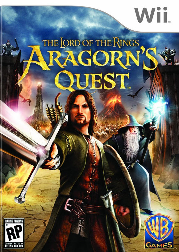 LORD OF THE RINGS ARAGORNS QUEST (used) - Wii GAMES