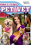 PAWS & CLAWS PET VET (used) - Wii GAMES