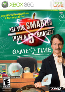 ARE YOU SMARTER THAN A FIFTH GRADER GAME TIME - Xbox 360 GAMES