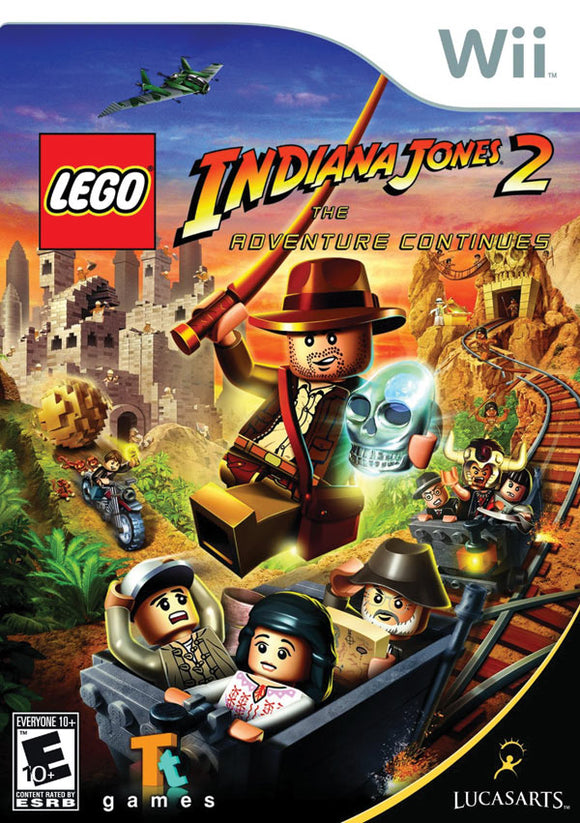 LEGO INDIANA JONES 2 THE ADVENTURE CONTINUES - Wii GAMES