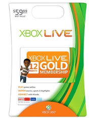 XBOX LIVE - 12 MONTH GOLD HALO 3 CARD - Game Card X360/XONE