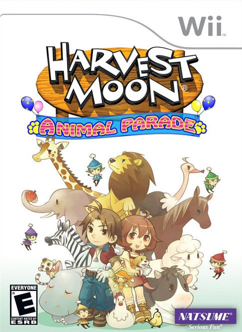 HARVEST MOON ANIMAL PARADE - Wii GAMES