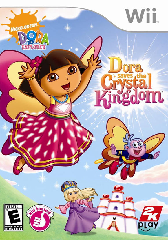 DORA THE EXPLORER DORA SAVES THE CRYSTAL KINGDOM - Wii GAMES